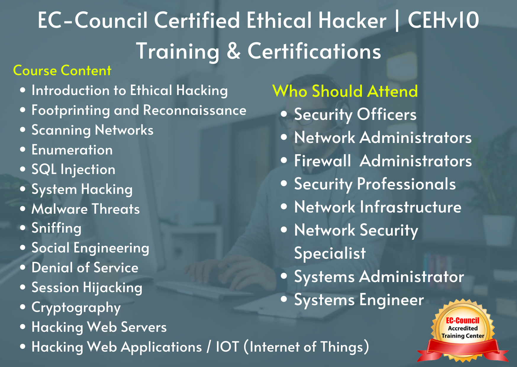 cehv10 training with certification